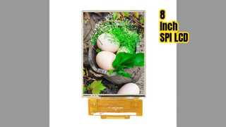 Módulo SPI LCD TFT de 8 polegadas 0x0 ILIV