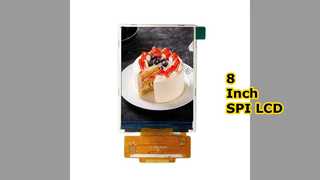 Tela TFT LCD SPI de 0,8 polegadas Iliv 0x0