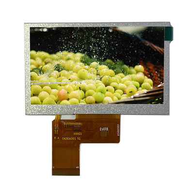 Bom preço. Módulo brilhante de um Tft Lcd de 4,3 polegadas do tela táctil 800xRGBx480 40PIN 350 do IPS 4,3 Tft Lcd on-line