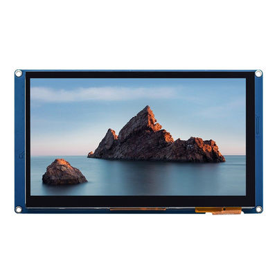 Bom preço. Toque capacitivo do módulo da exposição de HMI Lcd um toque Tft Lcd 800x480 de 7 polegadas nenhuma imagem da fonte do código on-line