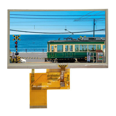 Bom preço. 800xRGBx480 a paralela LCD indica o IPS a visualização ótica de tela táctil Resistive 800*480 de 5 polegadas on-line