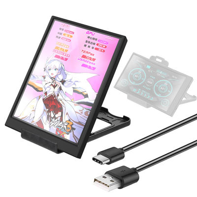 Bom preço. 3.5 polegadas IPS Tipo-C Ecrã secundário Computador CPU GPU RAM HDD Monitor USB Display For Freely AIDA64 mini monitor on-line