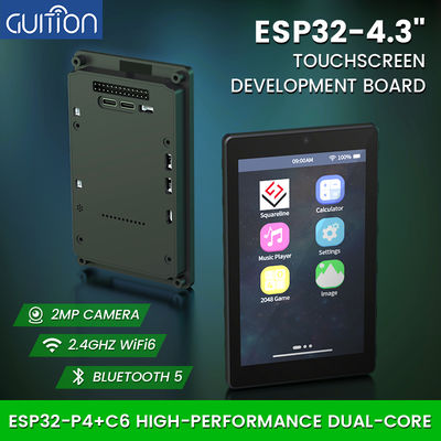 Bom preço. JC4880P443C_I_W_Y Kit Avançado ESP32: Tela Capacitiva 4.3'', WiFi 6 (C6), P4 Dual-Core e Suporte para Câmera on-line
