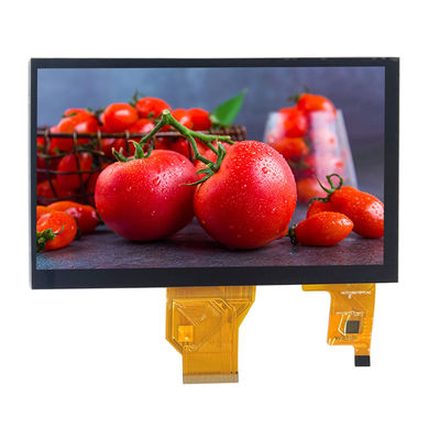 exposição paralela 50PIN RGB de 800x480 LCD visualização ótica de tela táctil capacitiva de 7 polegadas