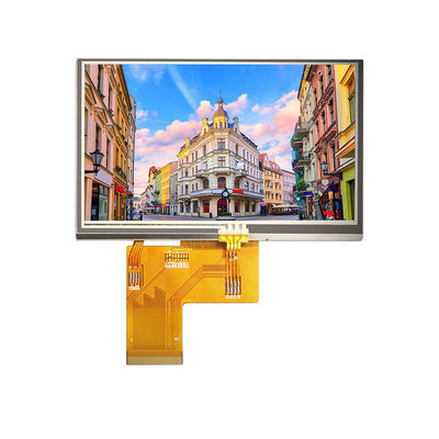 Bom preço. Exposição paralela de ILI6485A LCD 4,3 módulo brilhante de Tft Lcd do toque 350 Resistive da polegada on-line