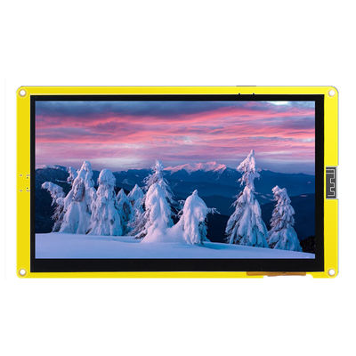 Display de cores RGB 65K de 7,0 polegadas, com módulo de exibição de temperatura de -20°C~70°C