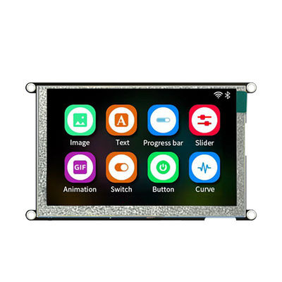 TFT Display de interface humana-máquina JC8048W550 Sem toque Resistente à temperatura