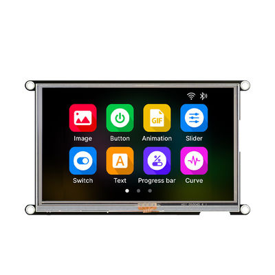 IPS Touch TFT Touchscreen Display Operating Com St7262 Driver Chip 320mA Consumo de energia 150g Peso