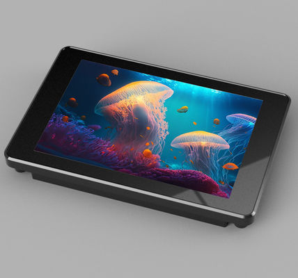 Módulo de exibição HMI TFT de 80 g com visualização IPS para controlo industrial