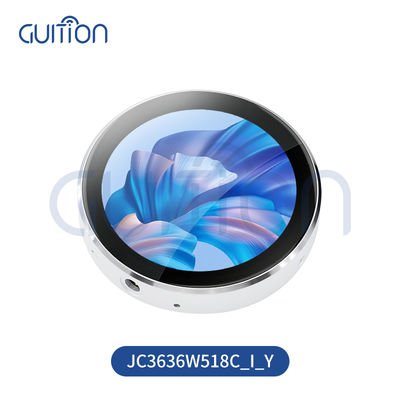 Qualidade JC3636W518C_I_Y Silvery White ESP32 Display System The Ultimate Choice for and Vibrant RGB 65K  color lcd display module fábrica